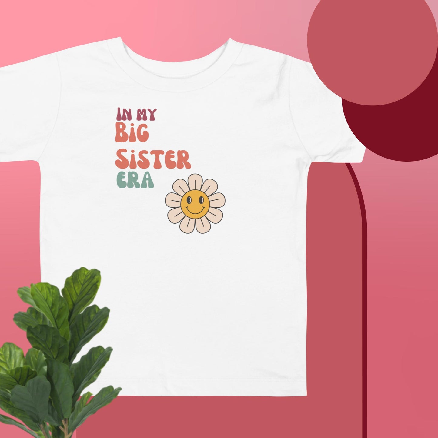 Big Sister Toddler Short Sleeve Tee